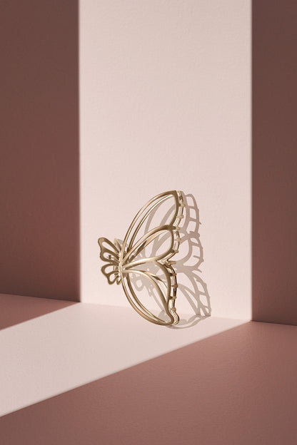 Gilded Wing Butterfly Claw Clip