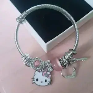 Crystal Love Hello Kitty  Bracelets