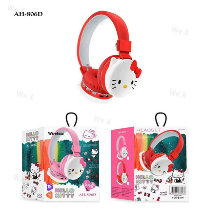 Hello kitty Foldable Wireless Headsets