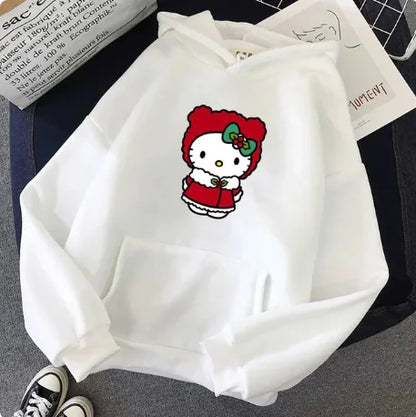 Hello Kitty White Hoodie