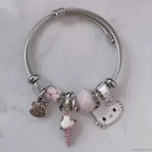 Crystal Love Hello Kitty  Bracelets