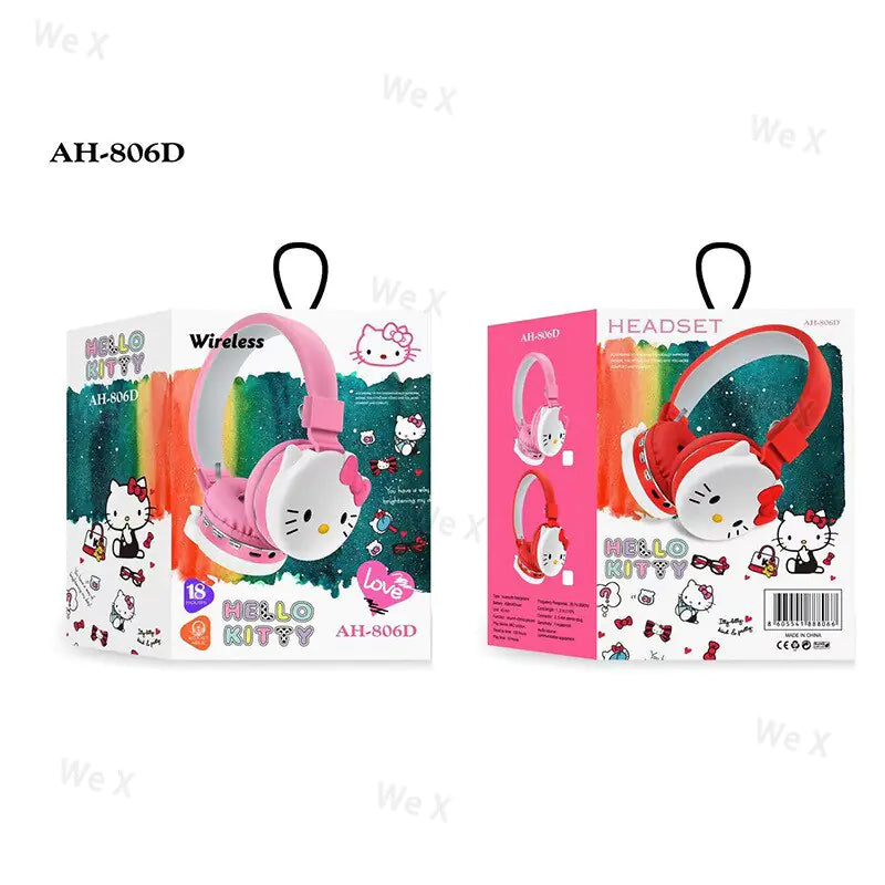 Hello kitty Foldable Wireless Headsets