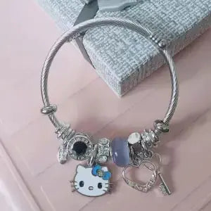 Crystal Love Hello Kitty  Bracelets