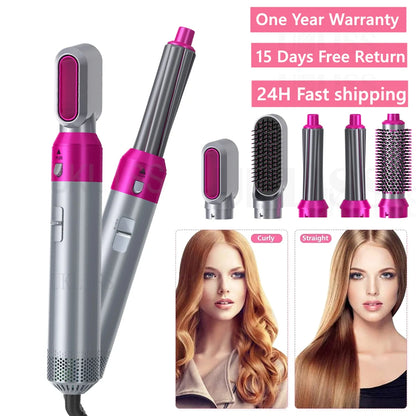 5 In 1 Electric Hair Dryer Brush