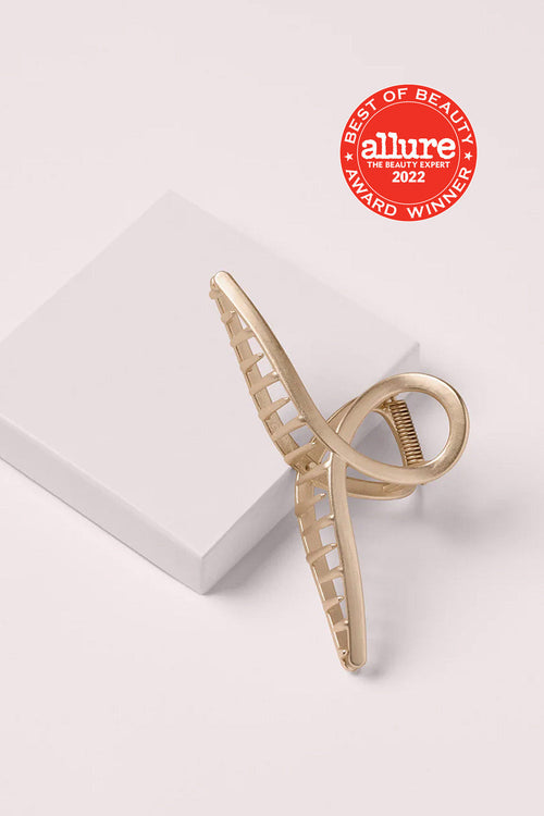 French Twist Claw Clip - Gold