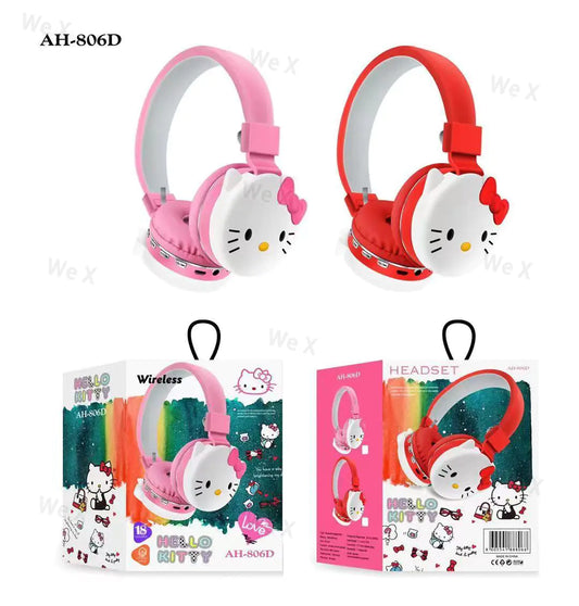 Hello kitty Foldable Wireless Headsets